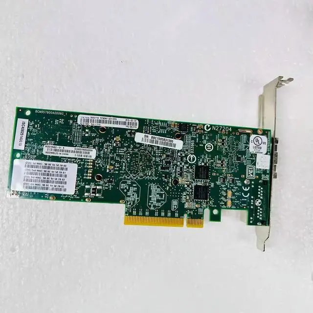 Main image of For EN0S/EN0U PCIe3 10 Gigabit network card With (10Gbx2+1GbEx2) Four Electrical Ports 00E2715 00E2719