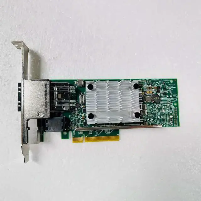Alt view image 4 of 4 - For EN0S/EN0U PCIe3 10 Gigabit network card With (10Gbx2+1GbEx2) Four Electrical Ports 00E2715 00E2719