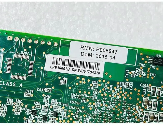 Alt view image 4 of 4 - For EN0A 577F P7 Dual Port 16G FC HBA Card 00E3496 00E9266 74Y2221