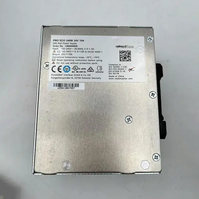 Alt view image 4 of 4 - 1469490000 For Weidmuller PRO ECO 240W 24V 10A Switch-Mode Power Supply Unit 24 V