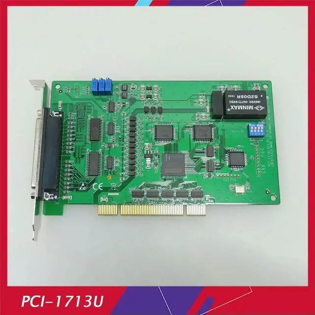 Alt view image 4 of 4 - PCI-1713U REV B1 For Advantech Capture Card 32-Channel Isolated High-speed Analog Input Card Fast Ship