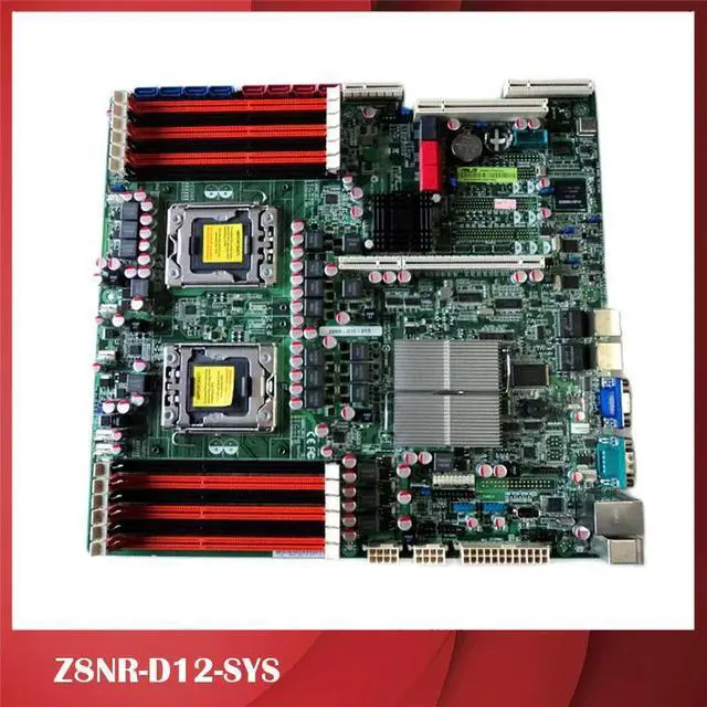 Alt view image 2 of 4 - Server Motherboard For Z8NR-D12-SYS 1366 Support X5600 E5600 Series Good