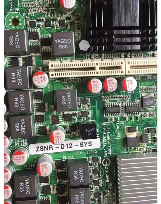 Alt view image 3 of 4 - Server Motherboard For Z8NR-D12-SYS 1366 Support X5600 E5600 Series Good