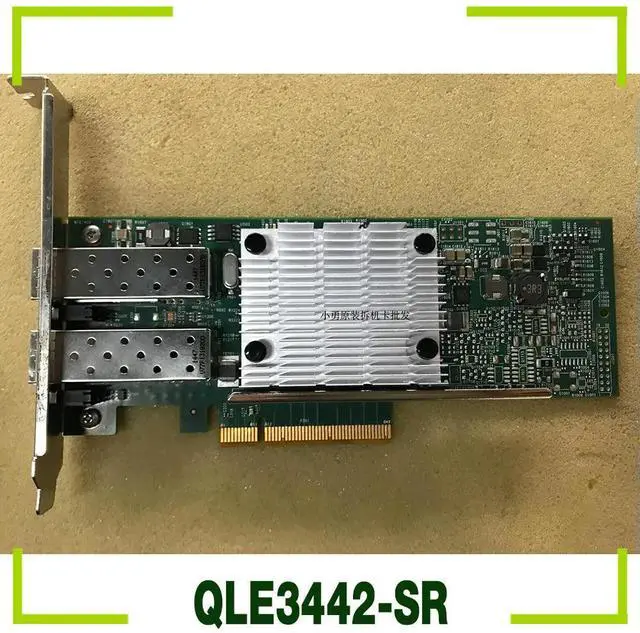 Main image of For Qlogic QLE3442-SR CU DUAL PORT PCIE GEN3 TO 10GB ETHERNET 10 Gigabit fiber optic net-work card