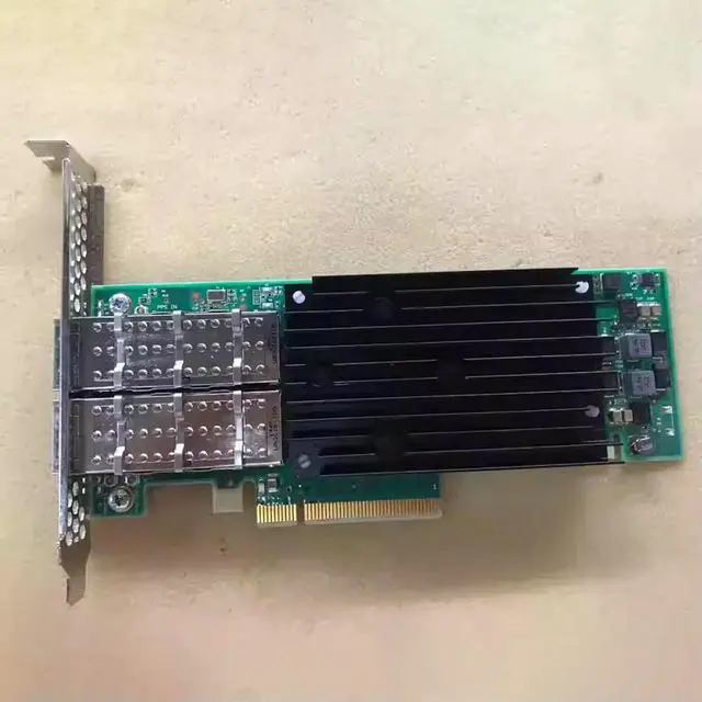Alt view image 2 of 2 - For solarflare 40 Gigabit network card With Double Electrical Ports QSFP+ Low latency SFN7142Q