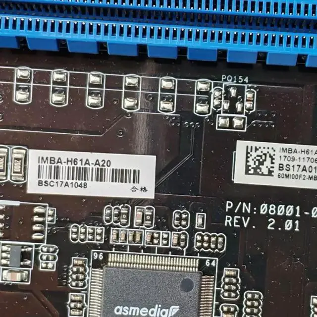 Alt view image 3 of 4 - For AAEON Industrial Equipment Motherboard IMBA-H61A-A20
