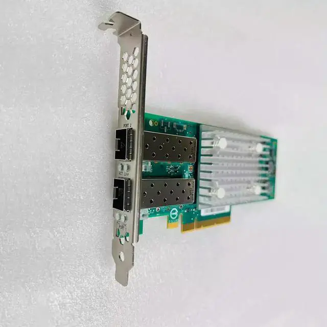 Alt view image 4 of 4 - For QLGC Pcie X8 10 Gigabit Network Card With Dual Electrical Ports QL41132HLCU