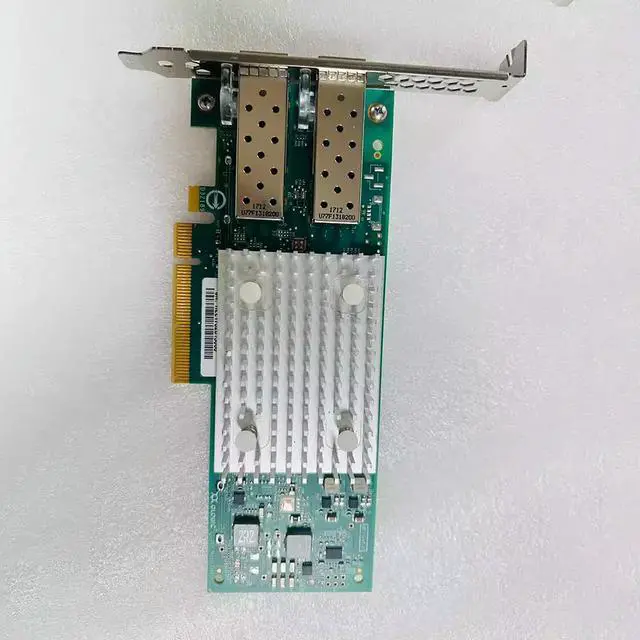 Alt view image 3 of 4 - For QLGC Pcie X8 10 Gigabit Network Card With Dual Electrical Ports QL41132HLCU