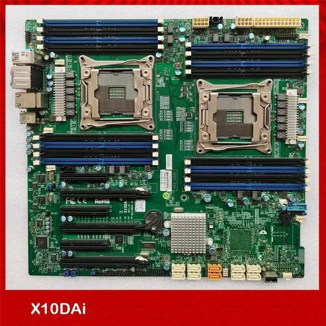 Alt view image 2 of 4 - For Workstation Motherboard X10DAi Design Rendering Mechanical Modeling Video Editing Virtual Simulation