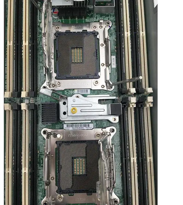 Alt view image 3 of 4 - Blade Server Motherboard For BL460C G9 744409-001 740039-001 725846-004 Good