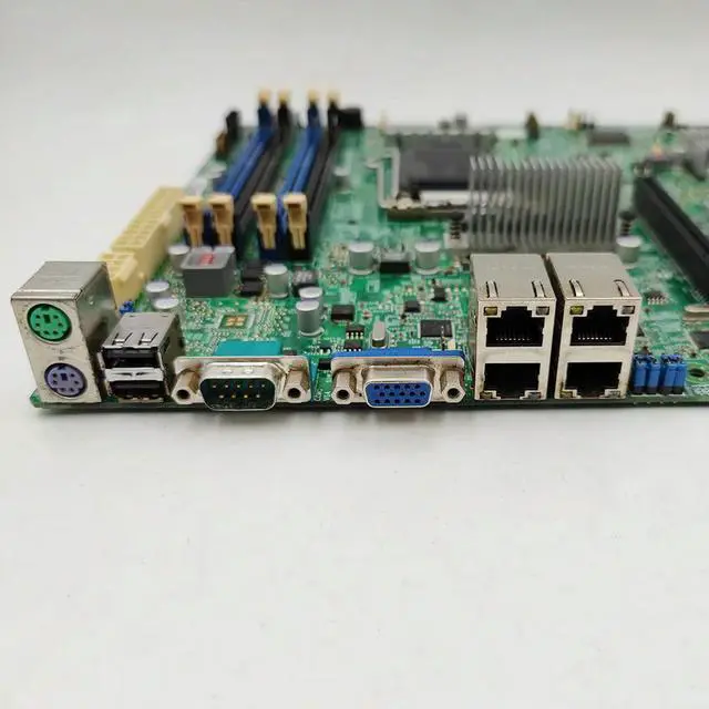 Alt view image 4 of 4 - X9SCL-LN4 For Server Motherboard C202 Chipset LGA 1155 Support Xeon E3-1230V2 4 Gigabit Ethernet