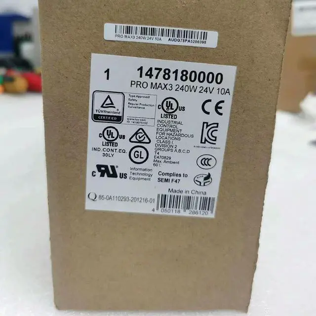 Alt view image 4 of 4 - For Weidmuller Switching Power Supply PRO MAX3 240W 24V 10A 1478180000