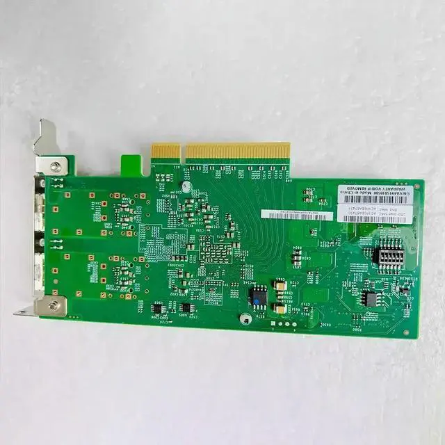 Alt view image 3 of 4 - For cx-4 Gigabit Network Card With Dual Electrical Ports 25g SFP +Mellanox AOC-S25G-M2S-NA011 AOC-S25G-M2S
