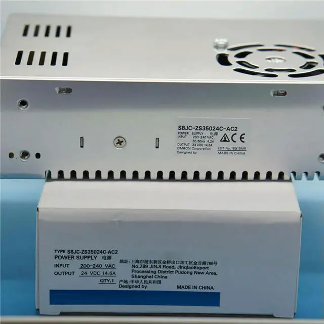 Alt view image 5 of 6 - S8JC-ZS35024C-AC2 Switching Power Supply 24 VDC 14.6A