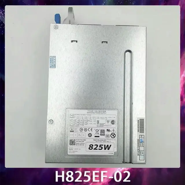 Alt view image 4 of 6 - H825EF-02 For Workstation Power Supply T7910 T5810 T7810 T7610 W1FJK 0FT7T6 825W