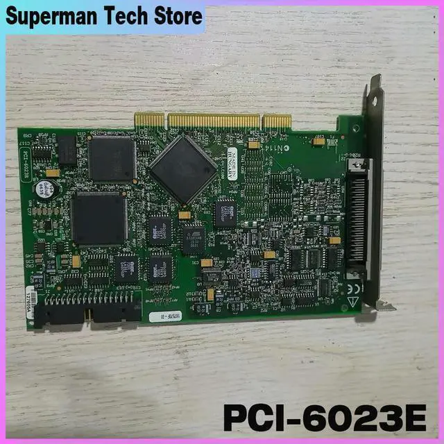 Alt view image 4 of 6 - PCI-6023E For N I 16-channel analog input multi-function data acquisition card