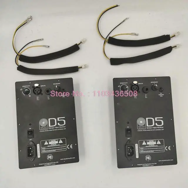 Alt view image 3 of 4 - 2pcs For Equator Audio Power Audio Active Speaker Amplifier Module DSP Monitor Speaker 5" 8" Loudspeaker Direct Field Monitor D5