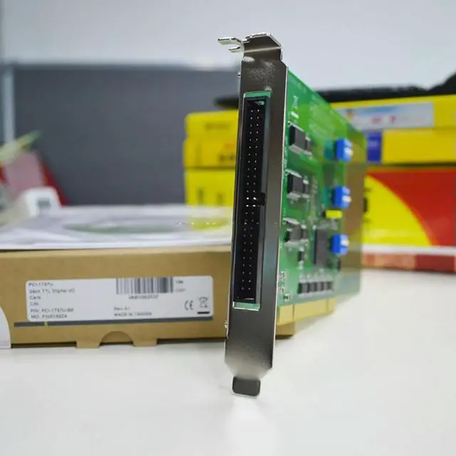 Alt view image 2 of 3 - For Advantech PCI-1737U 24 Channel Digital I/O Card PCI-1737U-BE