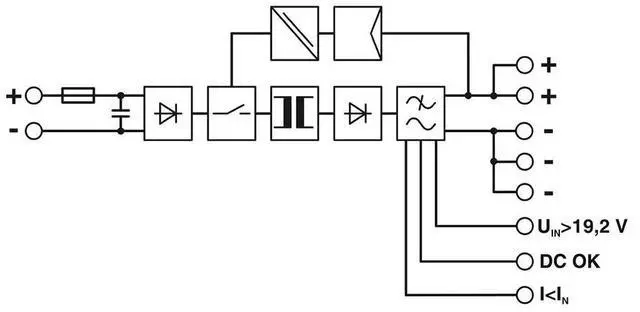 Alt view image 2 of 3 - 2320034 QUINT-PS/24DC/24DC/5 QUINT POWER DC/DC Converter 24VDC/5A