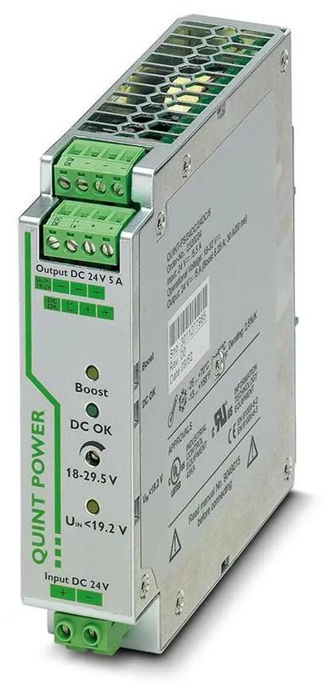 Alt view image 3 of 3 - 2320034 QUINT-PS/24DC/24DC/5 QUINT POWER DC/DC Converter 24VDC/5A