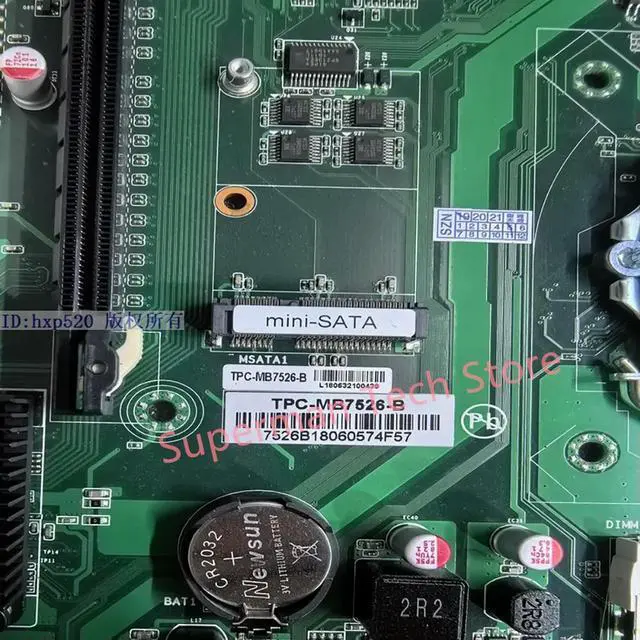 Alt view image 3 of 3 - Dual Network Card Industrial Computer Motherboard TPC-MB7526-B With High Definition Port TPC-MB7526