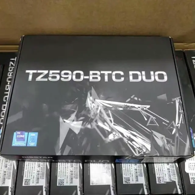 Alt view image 3 of 3 - Motherboard TZ590-BTC DUO 6Gb/s Support 10th/11th Generation Processor For LGA1200 DDR4 PCIe 3.0 USB 3.2 M.2 SATA3