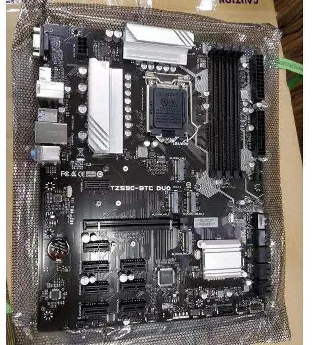 Main image of Motherboard TZ590-BTC DUO 6Gb/s Support 10th/11th Generation Processor For LGA1200 DDR4 PCIe 3.0 USB 3.2 M.2 SATA3