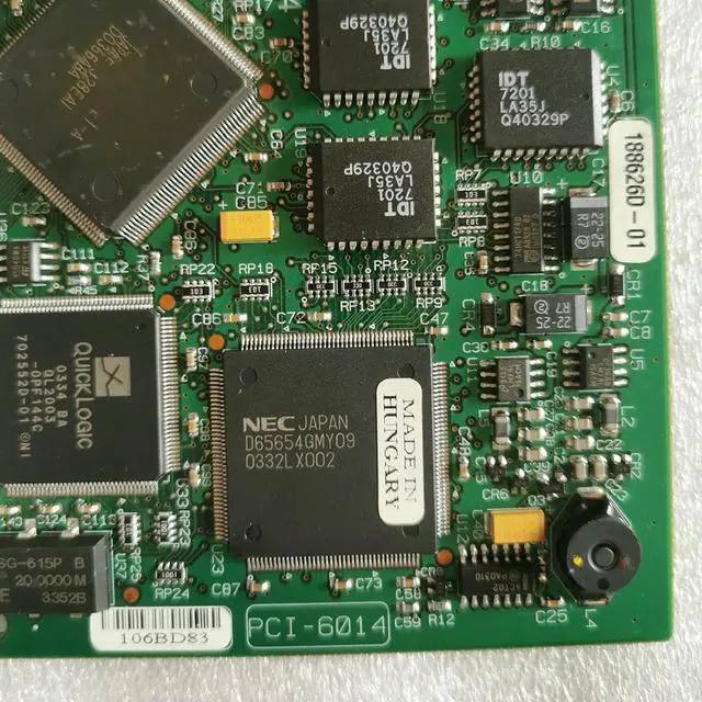 Alt view image 2 of 3 - For N I data acquisition DAQ card multi-function acquisition equipment PCI-6014