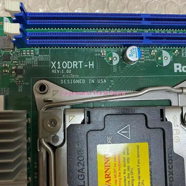 Alt view image 3 of 3 - Dual Socket R3 LGA 2011 Supports Xeon processor E5-2600 v4/ v3 family DDR4 For X10DRT-H