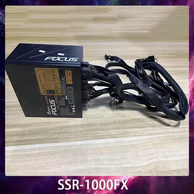 Main image of GX1000W FOCUS GX-1000 Full Module Power Supply SSR-1000FX 8+8P 24P Small 12P50W PSU