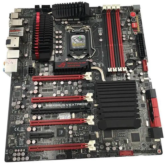 Alt view image 2 of 3 - MAXIMUS V EXTREME M5E Workstation Motherboard 1155 DDR3 For Z77