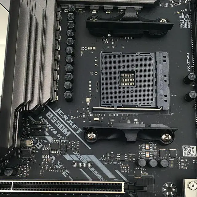 Alt view image 2 of 3 - For MAXSUN MS-iCraft B550M Desktop Computer M-ATX Motherboard Supports Ruilong AM4 B550