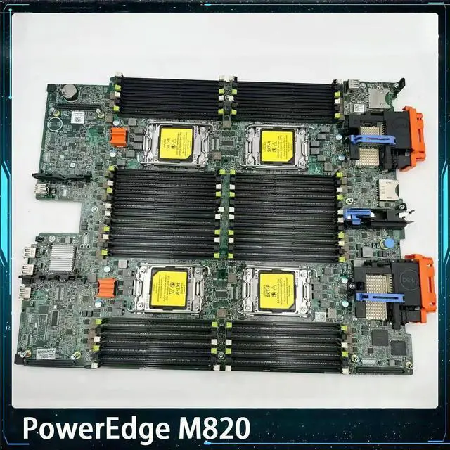 Alt view image 2 of 3 - For PowerEdge M820 JPY6F 0JPY6F RVVPC 0RVVPC J89TD 0J89TD 34PY5 034PY5 0P3H6Y P3H6Y Blade Server Motherboard