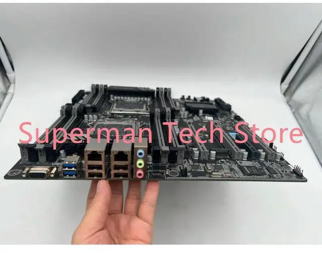 Alt view image 2 of 3 - X79 16D For Dual CPU Socket Motherboard LGA2011 DDR3 Video Output 2 Gigabit Ethernet Ports X79-16D