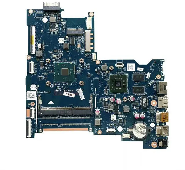 Main image of 815250-601 815250-501 815250-001 For 15-AC 250 G4 Laptop Motherboard LA-C811P With SR29E N3700 CPU