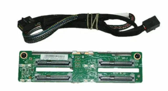 Main image of For X3550 M5 00KA055 00FJ755 Backplane 4 Bay 2.5" HDD SSD SFF With Cable Fast Delivery