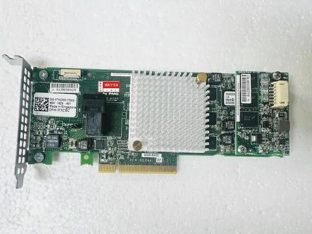 Main image of For Adaptec ASR-8405 4-Port SATA / SAS RAID Controller 12G PCIe 3.0 1GB Fast Ship