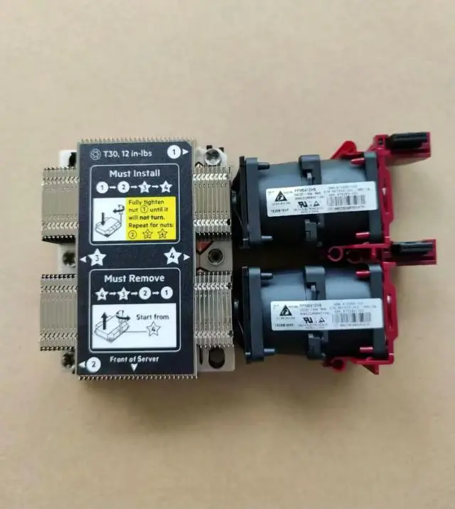Main image of For Proliant DL360 G10 Gen10 CPU Heatsink 872452-001 867650-001 873588-001 Cooling Fan 875283-001 879656-001 Cooler Fans