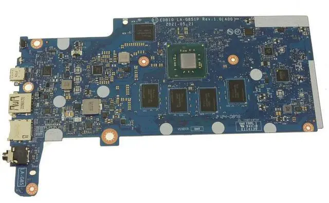Main image of 093F5T For 3100 2-in-1 Chromebook Motherboard 8GB RAM 32GB Storage Celeron N4020