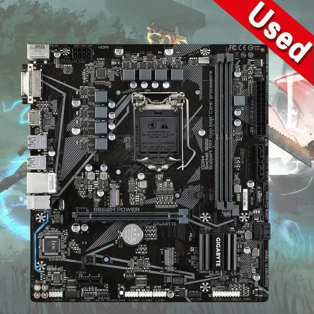 Main image of B560M Power Motherboards A 1200 DDR4 128GB M-ATX For B560 Desktop Mainboard M.2 SATA III USB3.0