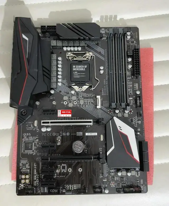 Main image of For Z390 GAMING X A1151 Motherboard DDR4 i9 i7 i5 i3 CPU Z390 Gaming Placa-mãe 1151 LAN M.2 ATX