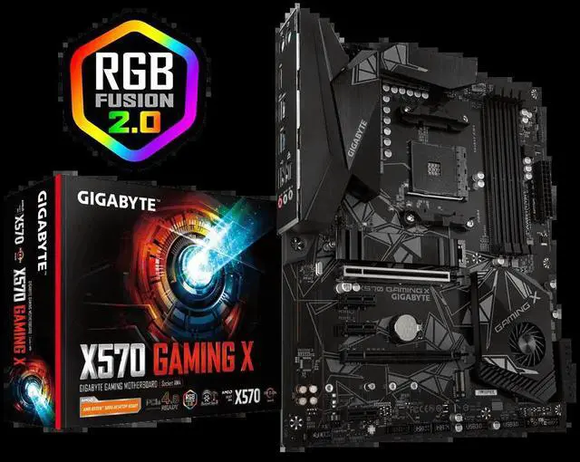 Main image of X570 GAMING X Ryzen 3000 PCIe 4.0 SATA 6Gb/s USB 3.2 X570 ATX Motherboard
