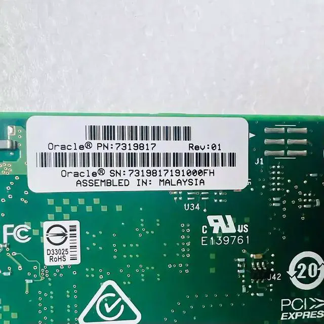 Main image of For Oracle 7114134 7319817 40G 10 Gigabit network card With Double Electrical Ports XL710-QDA2