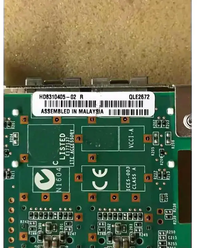 Main image of For QC 16Gb Dual-port Fibre Channel aggregation HBA With Fibre Optic Module QLE2672