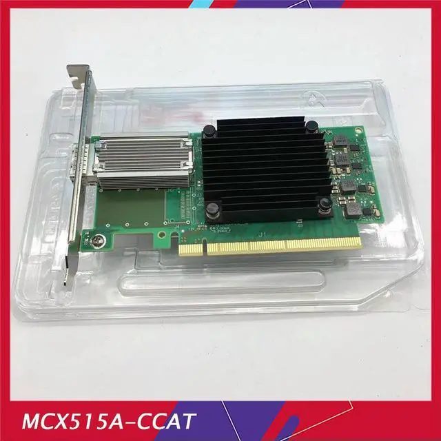 Main image of For Mellanox 100Gb/S  NIC ConnectX-5 100GbE QSFP28 CX515A Network Card MCX515A-CCAT