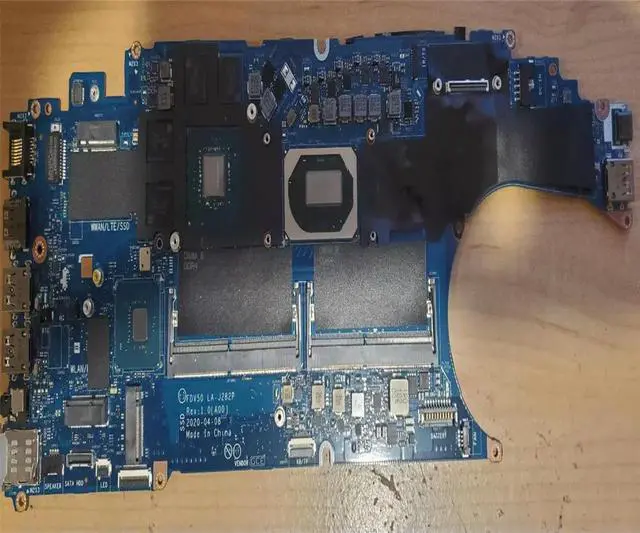 Main image of CN-033T3Y 033T3Y 33T3Y For 3551 Laptop Motherboard SRH8Q I7-10750H CPU Mainboard FDV50 LA-J282P N19M-Q3-A1 Full Teste