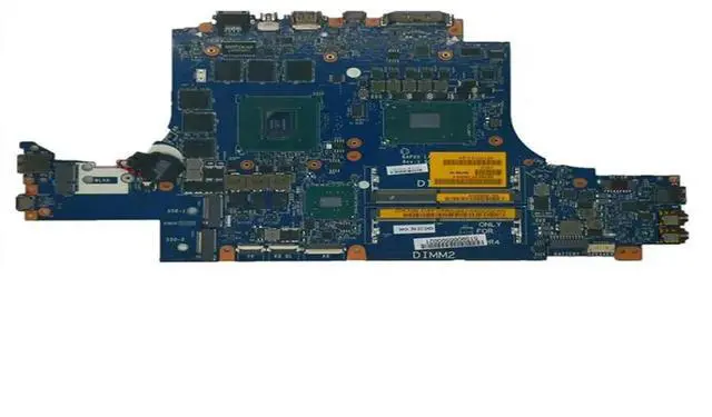 Main image of 0GG6GW GG6GW For 13 R3 Laptop Motherboard LA-D581P i7-7700HQ GTX1060 6G