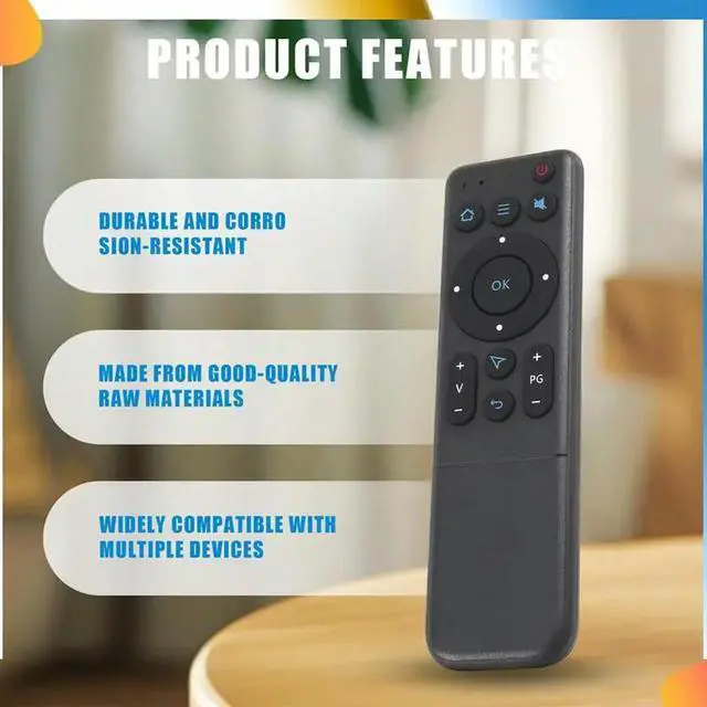 Alt view image 3 of 4 - M5 Bluetooth 5.2 Air Mouse Wireless Infrared Learning Remote Control For TV Box TV Projector And PC Home