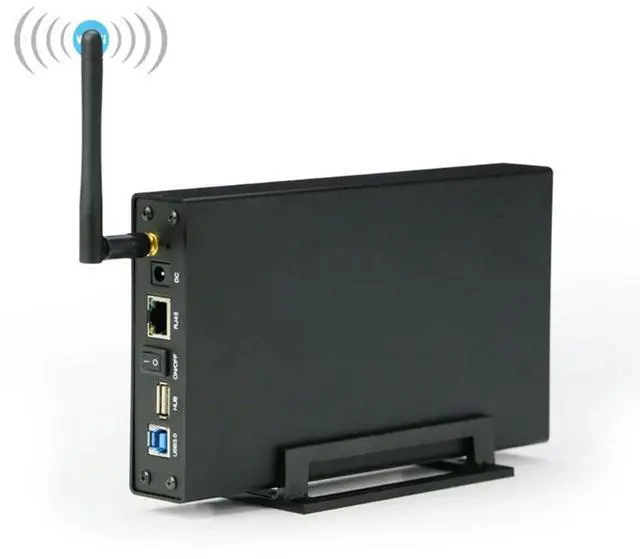 Alt view image 5 of 7 - Blueendless Multi-Functional 3.5inch Hard Disk Enclosure USB3.0 HDD for Case Rj45 Ethernet NAS Net Server