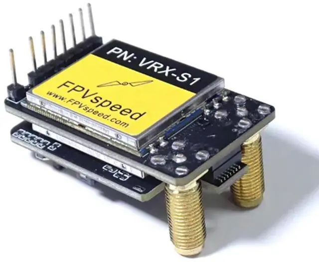 Alt view image 3 of 3 - VRX 4.9Ghz 5.8Ghz 6Ghz Fpvspeed VRX-S1 70CH FPV Receiver Module Compatible-SKYZONE Fatshark For V1/V2 Goggles